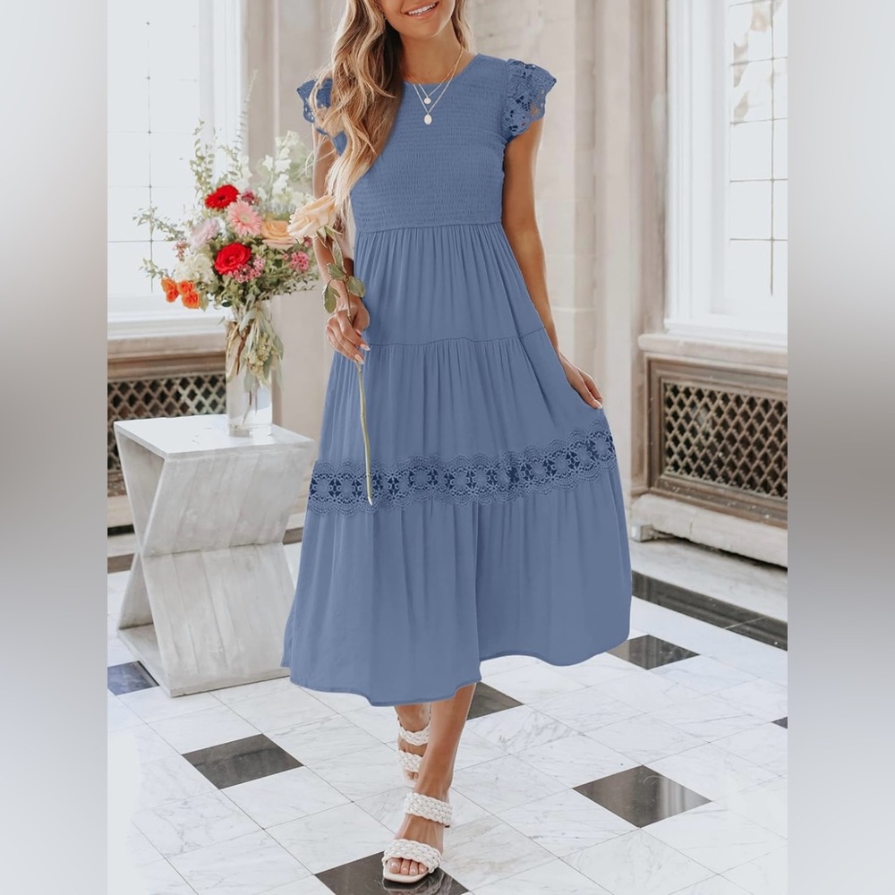 Blue Maxi Dress